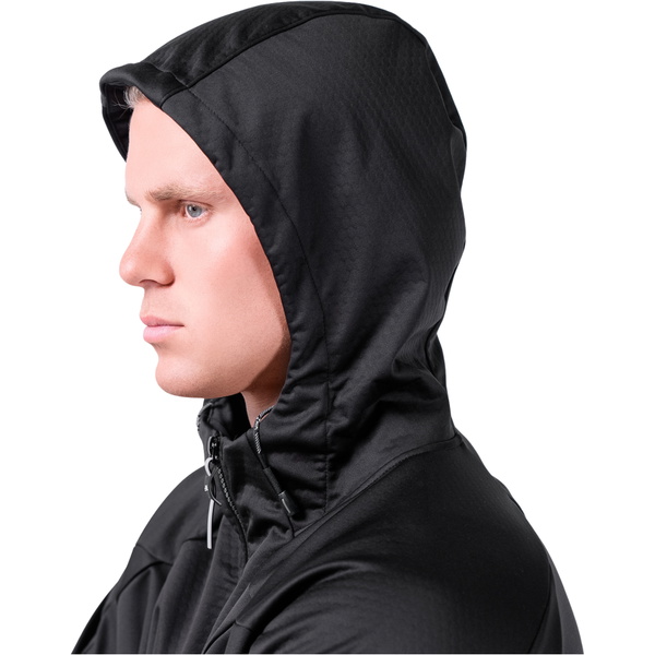 Zhik Mens Tech Fleece Lined Hoodie HDI-0065-M-BLK - Black